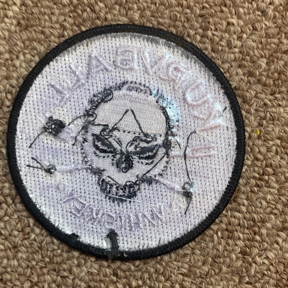 Kurvball Whiskey Skull Patch - Picture 2 of 2